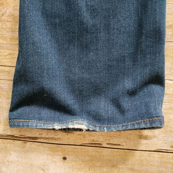 J Brand Babe Bootcut Jeans Classic 29x29 Dark Wash Stretch USA - Picture 5 of 8